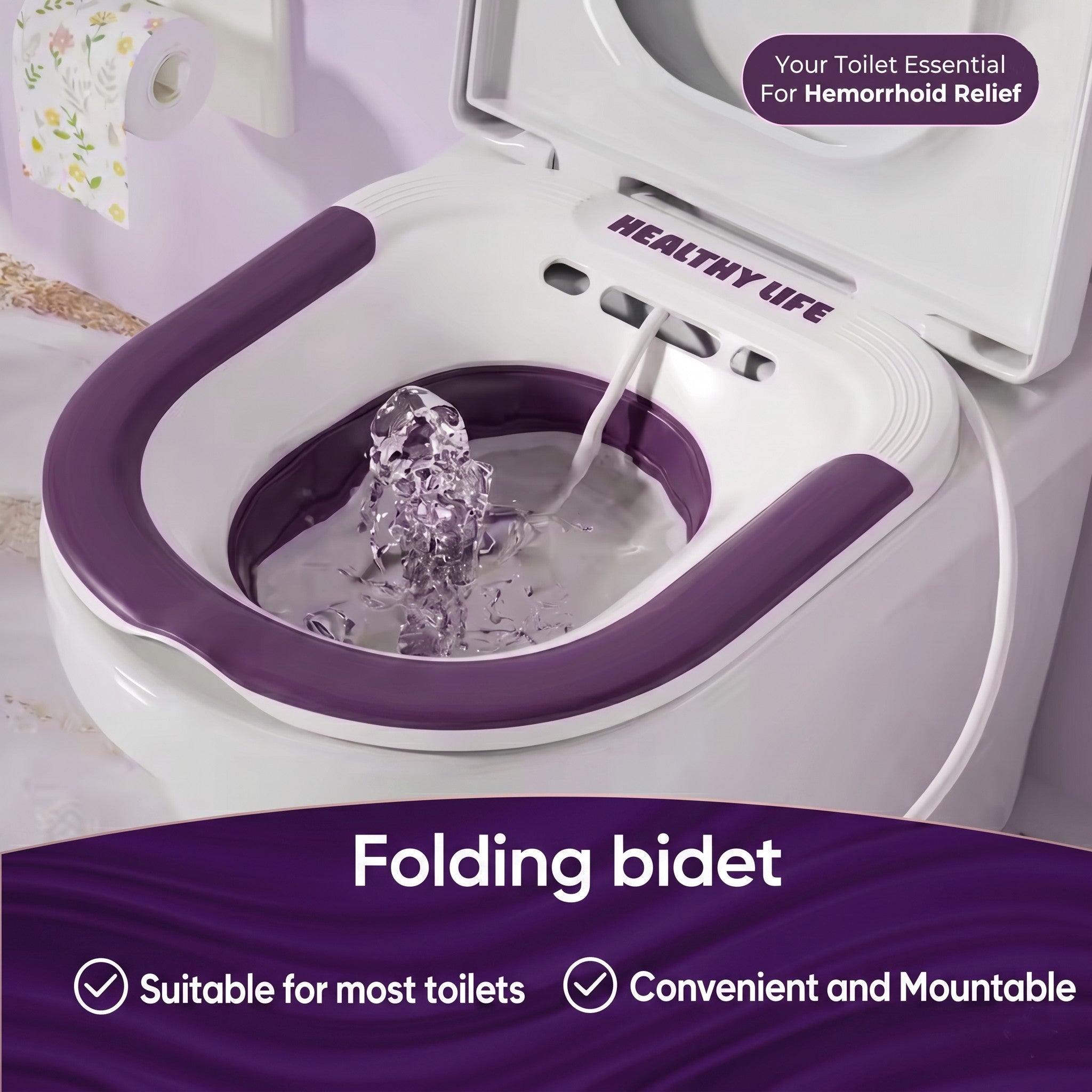 PharmEvia – Bidet anti-hémorroïdes